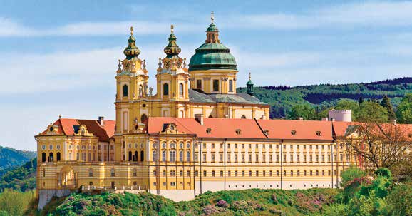 CRUCEROS MELK DANUBIO CRUCEROS FLUVIALES DANUBIO MELK AUSTRIA ABADIA DE MELK CRUISES MELK ABBEY RIVER DANUBE CRUISES