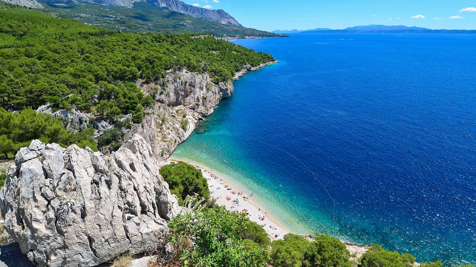 MAKARSKA CROACIA CRUCEROS CROACIA CRUISES CROATIA CRUISES ISLAS DALMATAS MAKARSKA #Adriatico #Cruceros #Makarska #Croatia #Croacia #Playa #Nugal