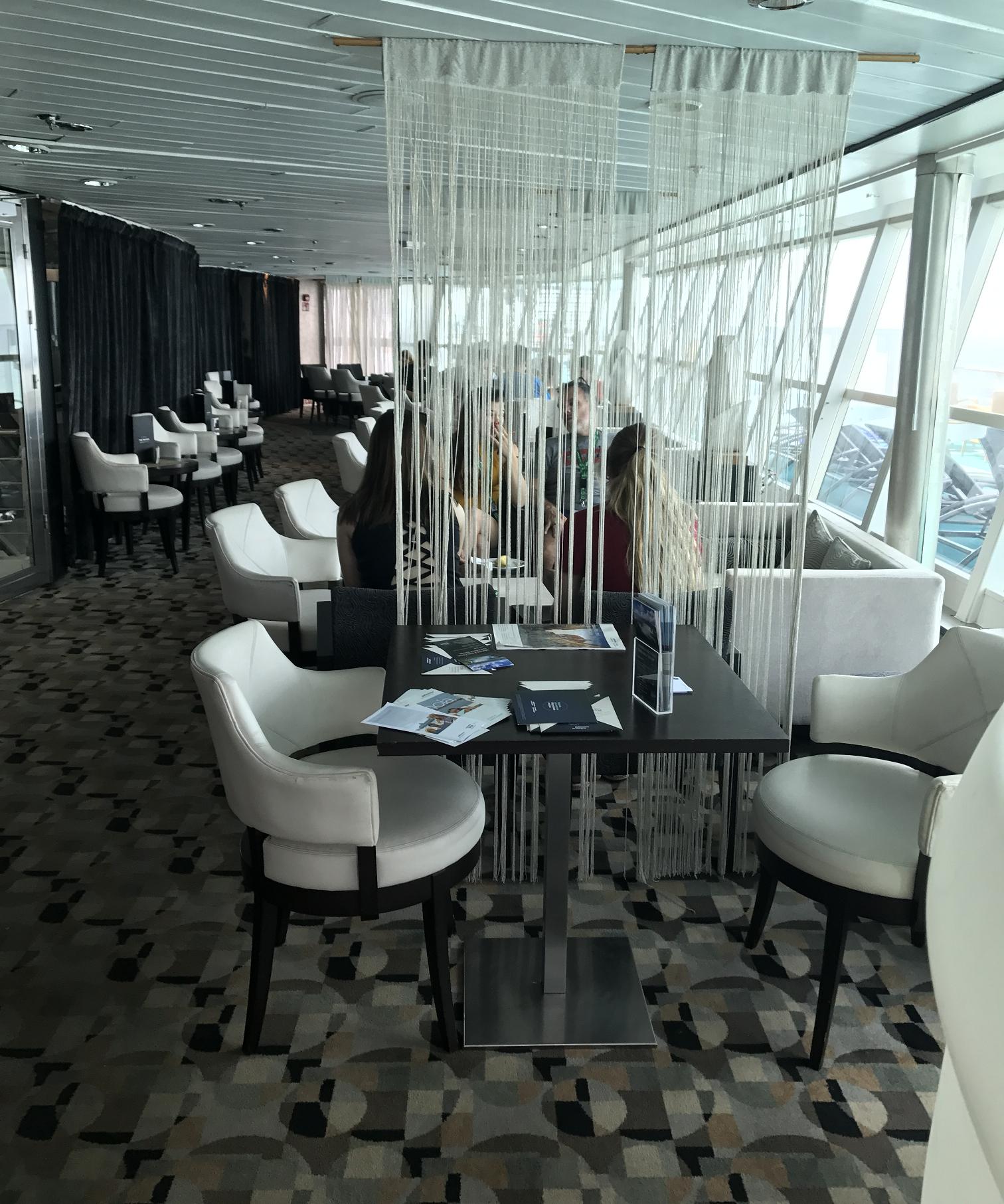 El exclusivo Lounge "The Waves" reservado para los pasajeros que viajan en Suite a bordo del "Sovereign" (Cruceros Pullmantur) CRUCEROS SOVEREIGN CRUCEROS PULLMANTUR CRUCEROS OFERTA DESCUENTOS CRUCERO 5 MARAVILLAS DEL MEDITERRANEO SOVEREIGN DE PULLMANTUR SOVEREIGN CRUCEROS MEDITERRANEO CRUCEROS DESDE BARCELONA CRUCEROS MEDITERRANEO CRUCEROS ITALIA CRUCEROS DESDE BARCELONA MEDITERRANEAN CRUISES BARCELONA CRUISES CRUCEROS EN ESPAÑOL CRUCEROS ESPAÑA CRUCEROS FRANCIA #Sovereign #Pullmantur #CrucerosBarcelona #Barcelona #ReservaCruceros #OfertaCruceros #SovereignCruises #CrucerosSovereign