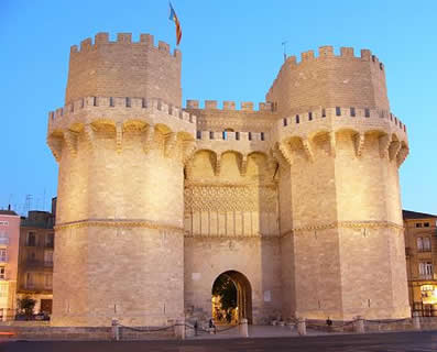 Puerta de los Serranos, Valencia... Fortaleza palmaria Puerta de los Serranos, Valencia... Fortaleza palmaria