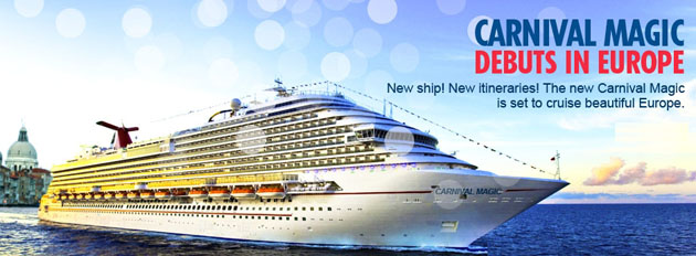CARNIVAL MAGIC CRUCERO MEDITERRANEO EUROPA 