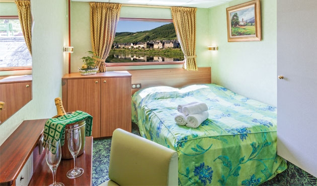 Cabina (Puente Superior) a bordo del MS Symphonie CRUCEROS FLUVIALES CROISIEUROPE MS SYMPHONIE CRUCEROS RHIN CRUCEROS RIN CRUCEROS PAISES BAJOS CRUCEROS DANUBIO