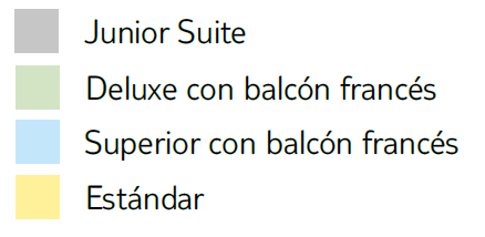 Categorías de Camarotes a bordo del MS River Sapphire MS RIVER SAPPHIRE TUI CRUISES CRUCEROS DANUBIO DANUBE CRUISES MS RIVER SAPPHIRE #RiverSapphire #TuiCruises #MSRiverSapphire #CrucerosDanubio #DanubeCruises