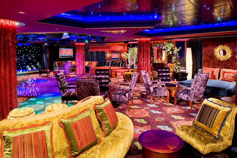 El Bliss Lounge es el punto de encuentro de los amantes de la noche