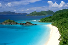 Bahia de Trunk Bay (St. John) CRUCEROS CARIBE ST JOHN CRUCEROS ISLAS DEL CARIBE CRUCEROS AMERICA CARIBBEAN CRUISES