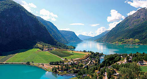 CRUCEROS FIORDOS NORUEGOS SKJOLDEN CRUCEROS SOGNEFJORD