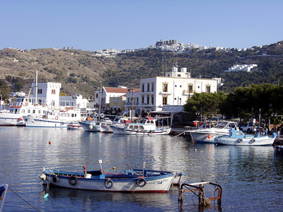 PATMOS SKALA PUERTO PATMOS ESCALA CRUCEROS ISLAS GRIEGAS