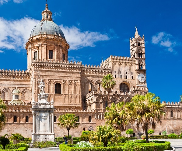 PALERMO SICILIA CATEDRAL CRUCEROS MEDITERRANEO CRUCEROS SICILIA