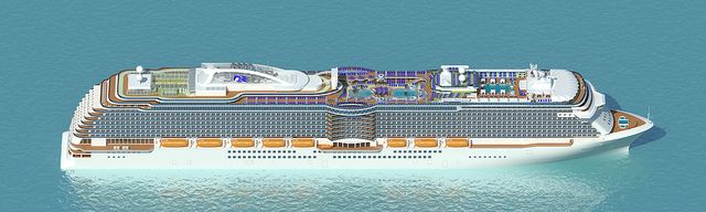 CRUCEROS ROYAL PRINCESS OFERTA DESDE BARCELONA CRUCEROS PRINCESS CRUISES BARCO NUEVO