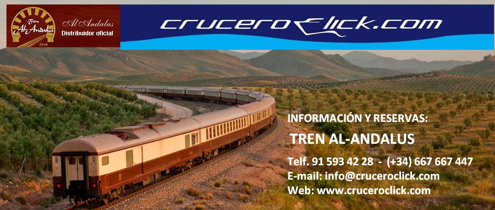 CRUCEROS EN TREN ANDALUCIA TREN AL ANDALUS CRUCEROS SOBRE RAILES CRUCEROS EN TREN TRENES DE LUJO RENFE FEVE CRUCEROS SUR DE ESPAÑA CRUCEROS TERCERA EDAD VIAJES DE LUJO CRUCEROS EN TREN AL ANDALUS RESERVAS