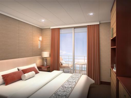Cabina Exterior Deluxe con Balcón
