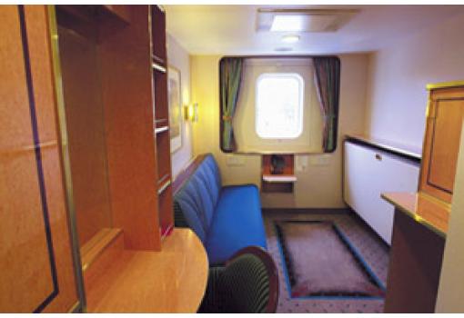 Una de las cabinas del MS Fram