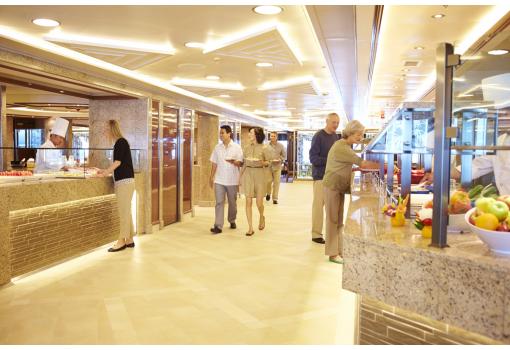 El buffet "Horizon Court"