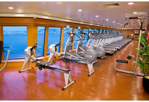 Un Gimnasio con increibles vistas