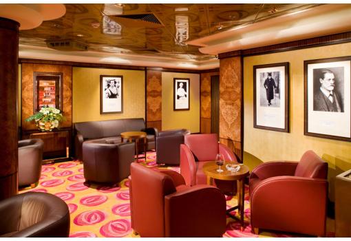Cigar Club - Sala de Fumadores del Norwegian Gem