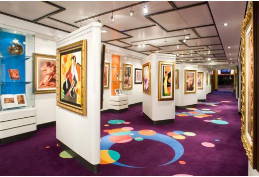 Galeria de Arte a bordo