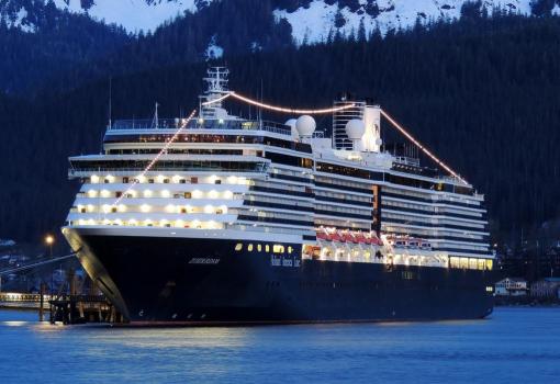 El MS Zuiderdam es un elegante buque de crucero