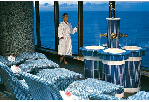 Termal Suite en el Spa del MS Zuiderdam